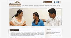 Desktop Screenshot of mariasadanam.org